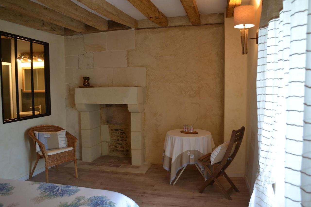 Escale A Villeperdue Chambre Hellulaug Saint-Épain Exteriör bild